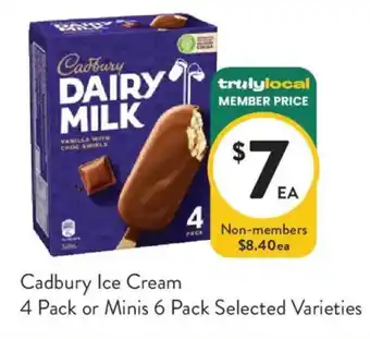 Cadbury Ice Cream