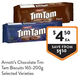Foodworks Arnott's Chocolate Tim Tam Biscuits offer