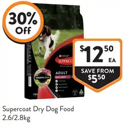 Foodworks Supercoat Dry Dog Food Off offer