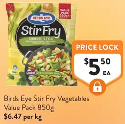 Foodworks Birds Eye Stir Fry Vegetables Value Pack offer