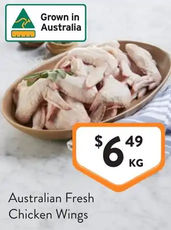 Foodworks Australian Fresh Chicken Wings offer