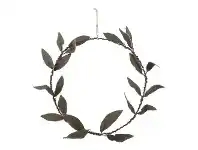 LivingStyles Tara Vintage Olive Leaves Wreath offer