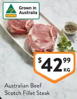 Foodworks Australian Beef Scotch Fillet Steak offer