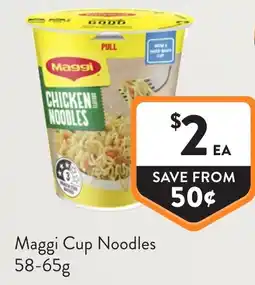 Foodworks Maggi Cup Noodles offer