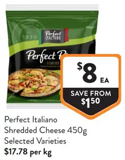 Foodworks Perfect Italiano Shredded Cheese offer