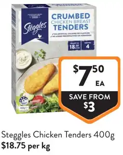 Foodworks Steggles Chicken Tenders offer