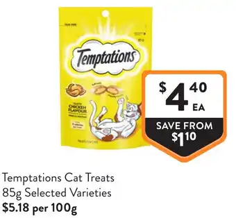 Foodworks Temptations Cat Treats offer