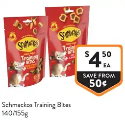 Foodworks Schmackos Training Bites offer