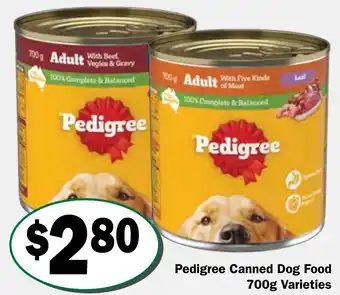 Pedigree Canned Dog Food