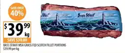 Supabarn Bass strait msa grass fed scotch fillet portions offer