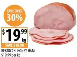 Supabarn Bertocchi honey ham offer