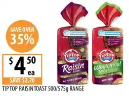 Supabarn Tip top raisin toast offer