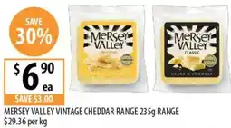 Supabarn Mersey valley vintage cheddar range offer