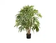 LivingStyles Potted Artificial Royal Longifolia Tree, 90cm offer
