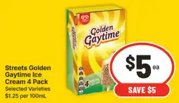 IGA Streets Golden Gaytime Ice Cream offer