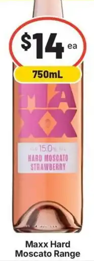 IGA Liquor Maxx Hard Moscato Range offer