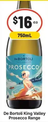 IGA Liquor De Bortoli King Valley Prosecco Range offer