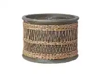 LivingStyles Verdure Cement Pot, Small offer