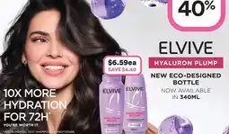 Priceline L Oréal Paris Elvive Hyaluron Plump offer