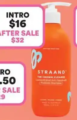 Priceline Straand The Crown Cleanse Concentrated Anti-Dandruff offer
