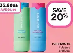 Priceline Hair shots offer