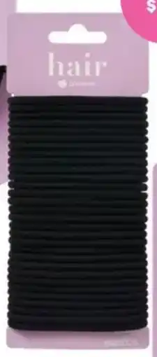 Priceline Priceline black thick elastics offer