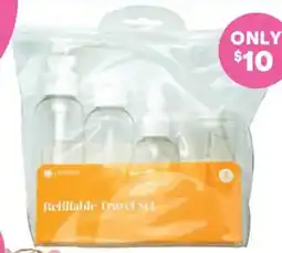 Priceline Priceline refillable travel set offer