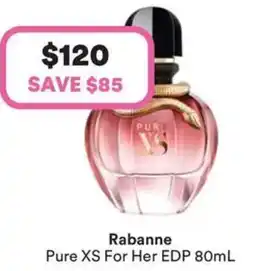 Priceline Rabanne pure xs for her edp offer