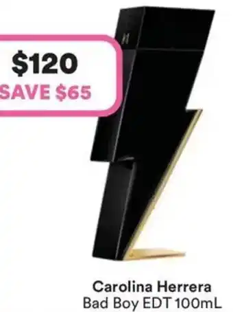 Priceline Carolina Herrera Bad Boy EDT offer
