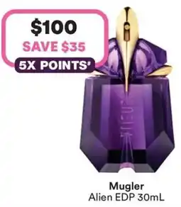 Priceline Mugler Alien EDP offer