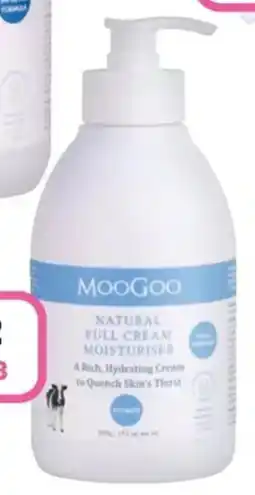 Priceline MooGoo Full Cream Moisturiser offer
