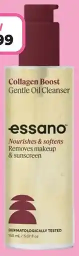 Priceline Essano Collagen Boost Gentle Oil Cleanser offer