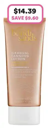 Priceline Bondi Sands Gradual Tanning Lotion offer