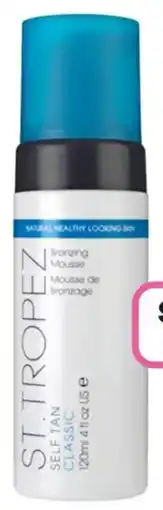 Priceline St Tropez Self Tan Classic Bronzing Mousse offer