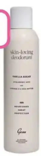 Priceline Gem skin loving deodorant offer