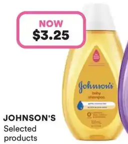 Priceline Johnsons baby shampoo offer