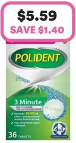 Priceline Polident offer