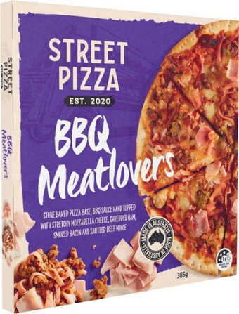 Coles Street Gourmet or Traditional Pizza 345g-385g offer