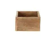 LivingStyles Kendall Timber Square Box, Medium offer