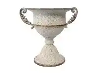 LivingStyles Lastresne Vintage Metal Urn Planter offer