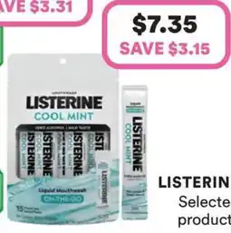 Priceline LISTERINE COOL MINT offer