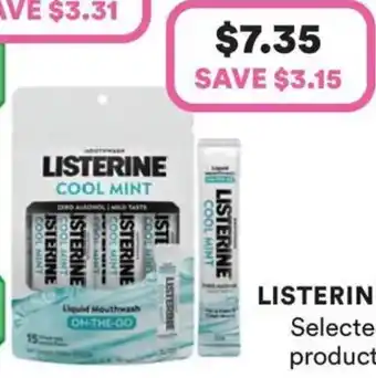 Priceline LISTERINE COOL MINT offer