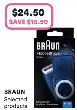 Priceline BRAUN MobileShave offer