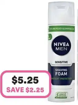 Priceline Nivea men sensitive offer