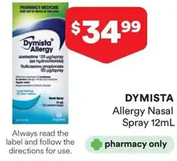 Priceline DYMISTA Allergy Nasal Spray offer