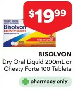 Priceline BISOLVON Chesty Forte offer