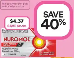 Priceline Nuromol dual action offer