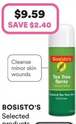 Priceline Bosisto's Tea Tree Spray offer