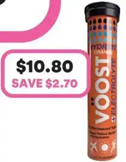 Priceline Vöost hydrate orange offer