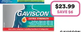 Priceline Gaviscon extra strength offer